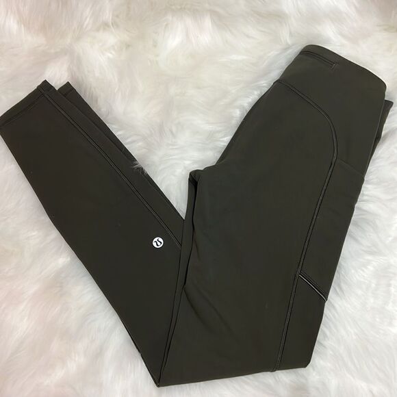 Lululemon Speed Up Tight *Full-On Luxtreme 28", Dark Olive C34 ALL - Picture 10 of 11